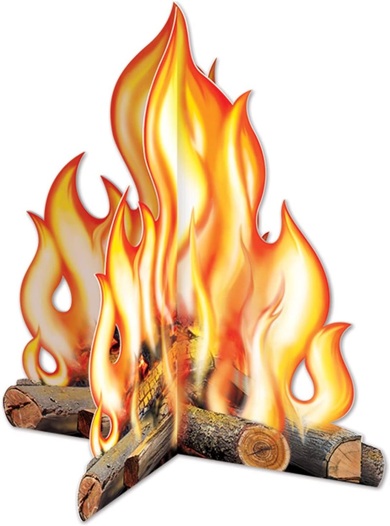 Beistle 3D Campfire Centerpiece - Image 1