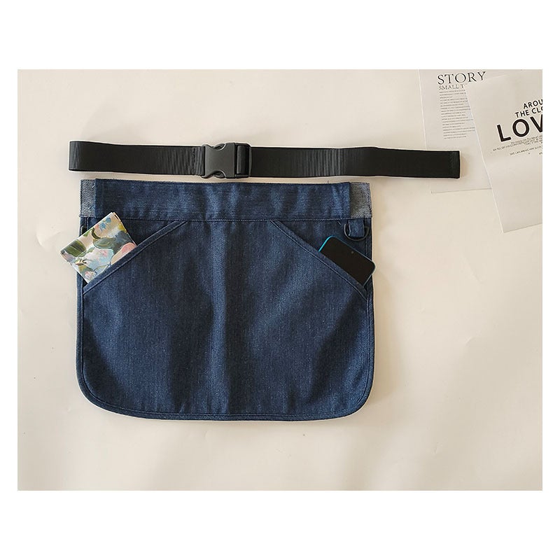 New Outdoor Universal Mountain Climbing Fishing Denim Sport Multi-Functional Belt Bag Belt Detachable - Image 1
