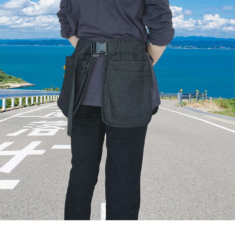 New Outdoor Universal Mountain Climbing Fishing Denim Sport Multi-Functional Belt Bag Belt Detachable - Image 2