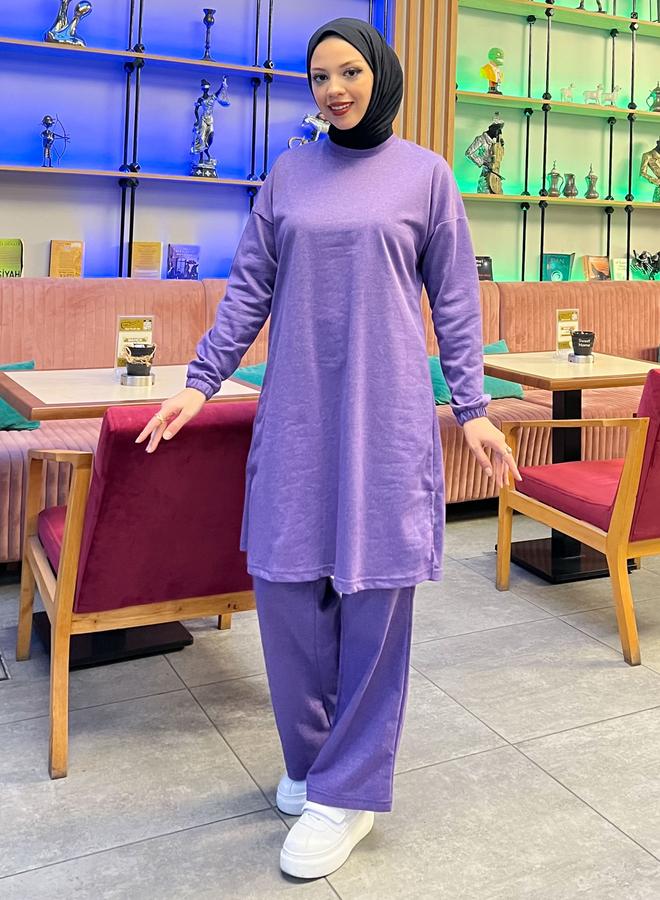 Bwest Modest Longline Top Tracksuit Set - Image 1