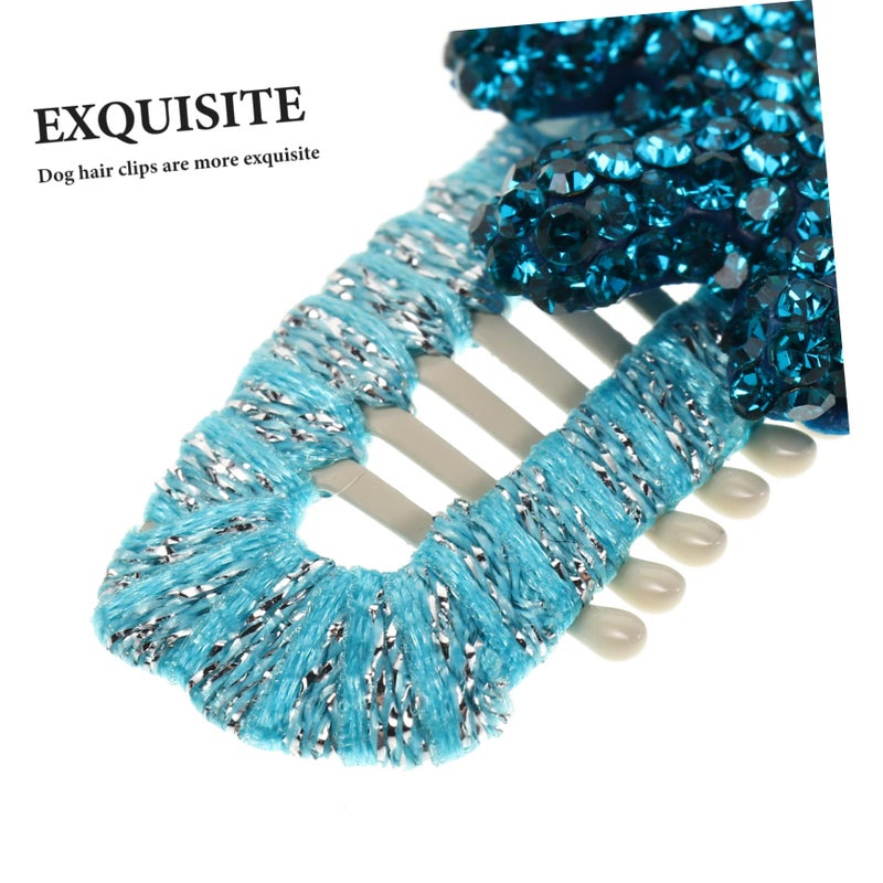 2pcs Handmade Dog Hair Clips Pet Accessories Adorable Decor for Small Dogs and Cats - Image 4