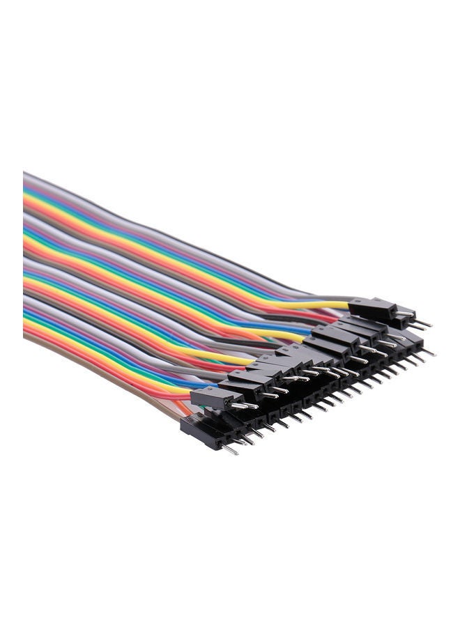 NIBEMINENT Breadboard Jumper Wires Male To Female Cable Multicolour - Image 2