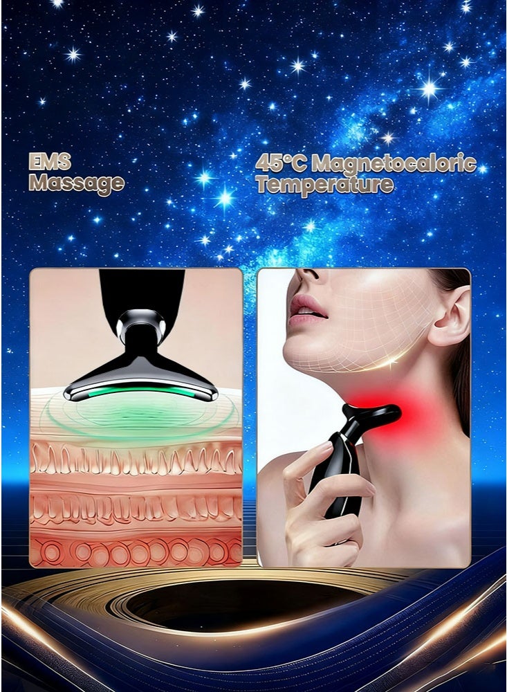 NoorTech Firming Wrinkle Removal Device, Neck Face Lifting Tighten Massager, LED Photon Therapy Anti Wrinkle Double Chin Remover - Image 4