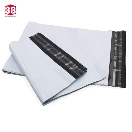 Woodkey Courier Poly Bags For Packing Size: 10x14 Inches || Envelopes || Pouches Cover with POD (60 Microns) Tamper Proof E commerce Packaging Material (10x14 Inches_Pack of 50) - Image 2