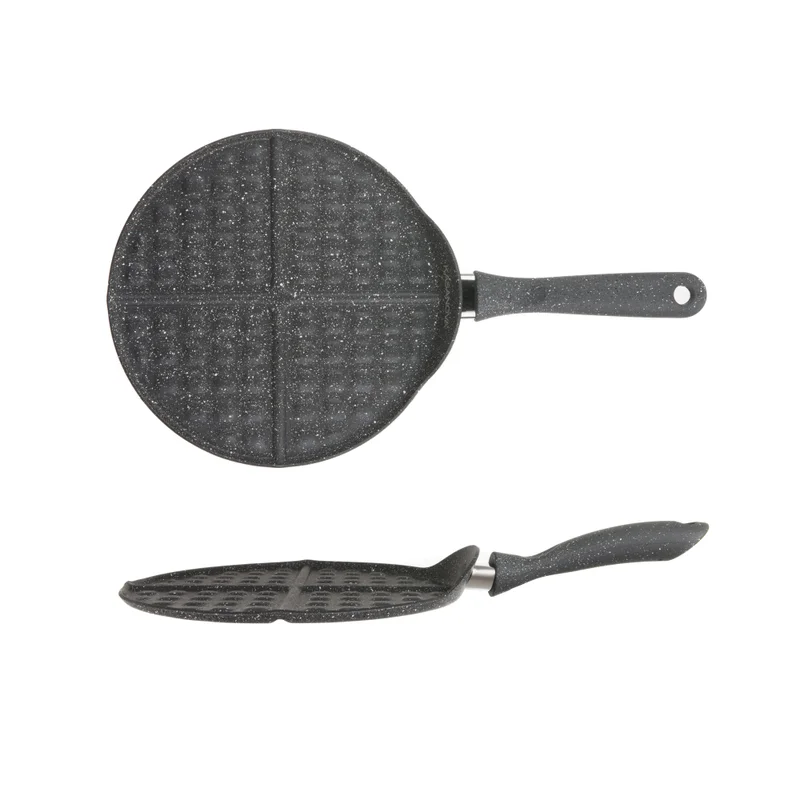 Simply Kitchen 4-Waffle Pan 26 Cm Gray