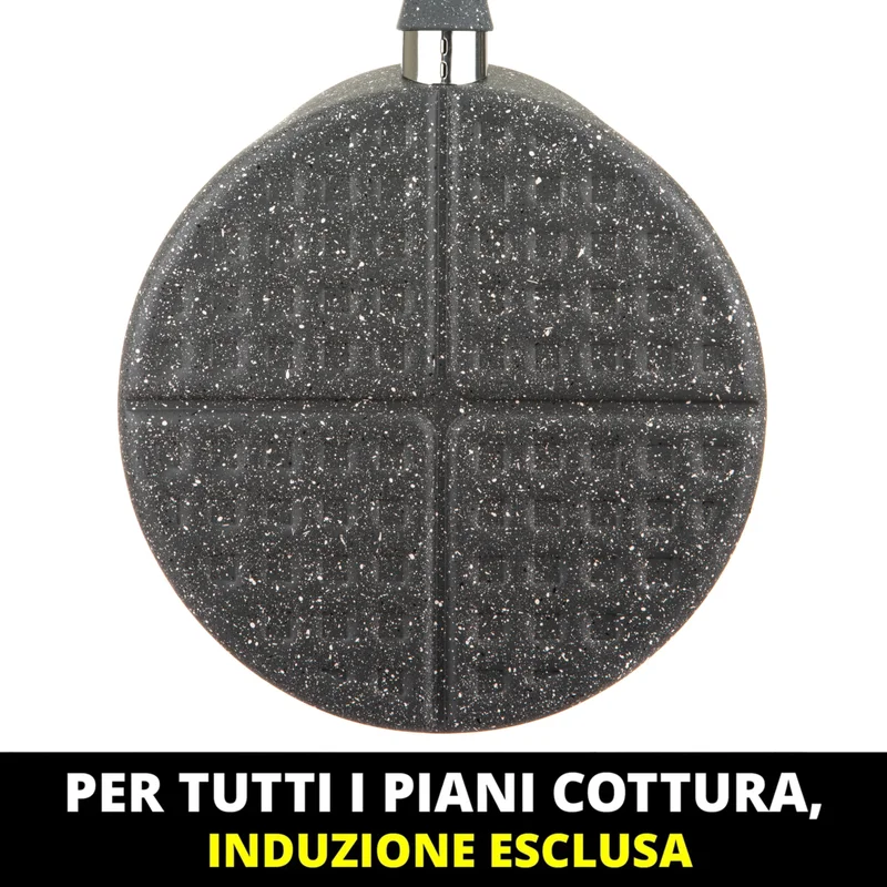 Simply Kitchen 4-Waffle Pan 26 Cm Gray