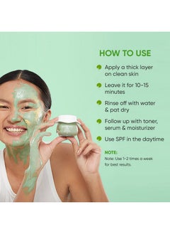 Dot & Key Dot & Key Skin Care Pollution + Acne Defense Green Clay Mask | Clay Mask for Face with Salicylic & Matcha Tea | Reduces Active Acne, Soothes Redness | For Dark Spots, Oily, Acne Prone Skin | 85g  - Image 5