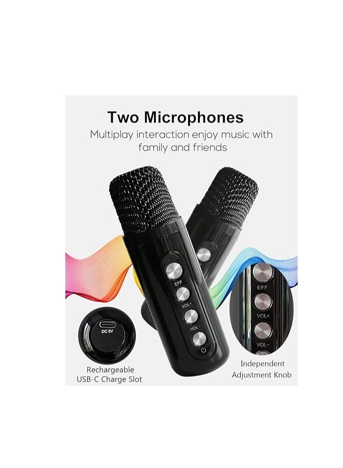 موديو مكبر صوت لاسلكي محمول بتقنية البلوتوث من موديو D 108 مزود بميكروفونين لاسلكيين - Image 4