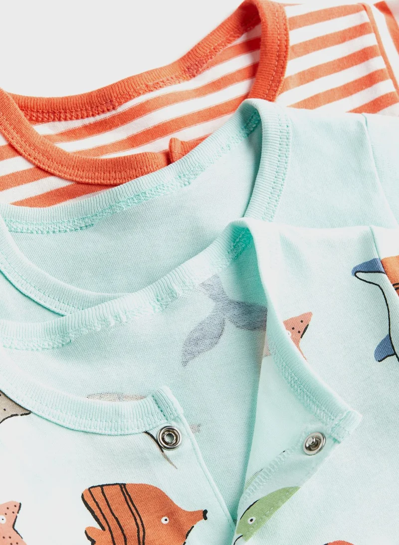 اتش اند ام طقم  قطع ملابس أطفال متنوعة