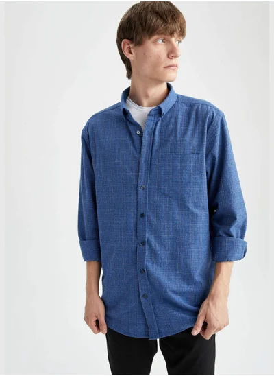 DeFacto Long Sleeve Buttoned Shirt