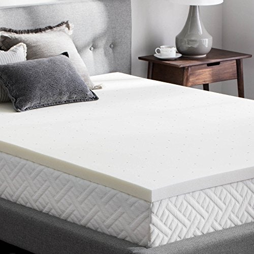 WEEKENDER 2 Inch Memory Foam Mattress Topper  Queen