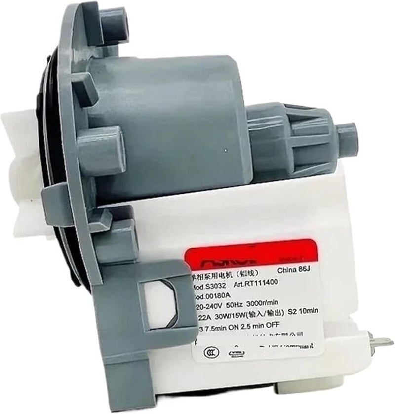 Universal Drain Pump Compatible With Samsung LG Washing Machines Model 00180A 30008D - Image 2