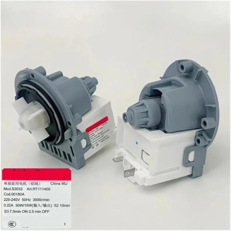 Universal Drain Pump Compatible With Samsung LG Washing Machines Model 00180A 30008D - Image 5