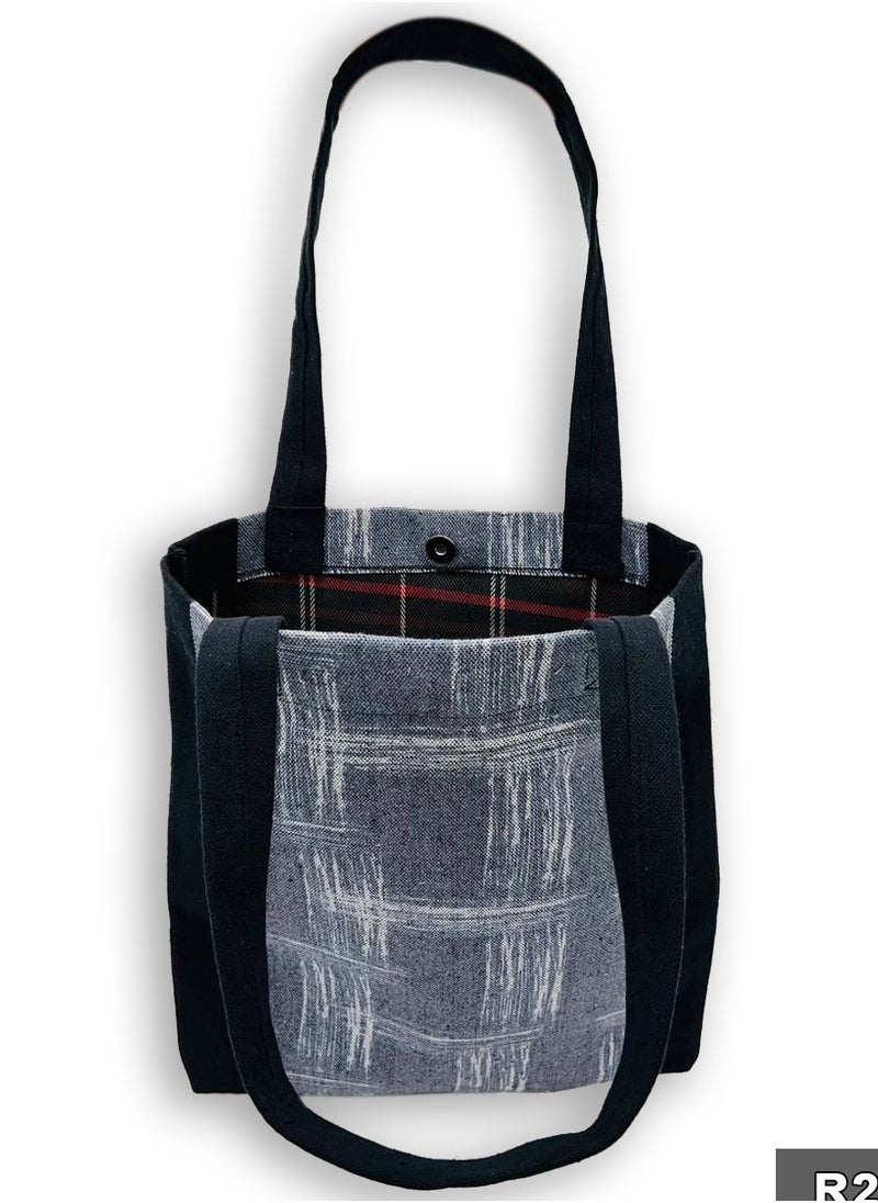Gharibo Bags casual printed linen tote bag  - Image 3