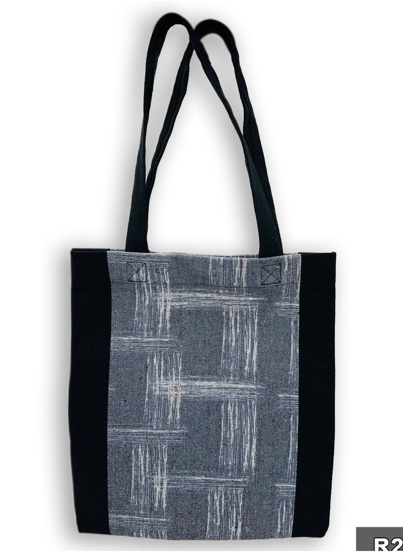 Gharibo Bags casual printed linen tote bag  - Image 1