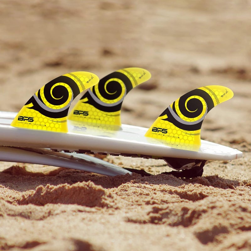 BPS New Zealand Surfboard Fins 3 Thruster Fins Set High Performance Fiberglass Reinforced FCS Style Fin Box for Surf Board, Shortboard, Longboard - Image 4