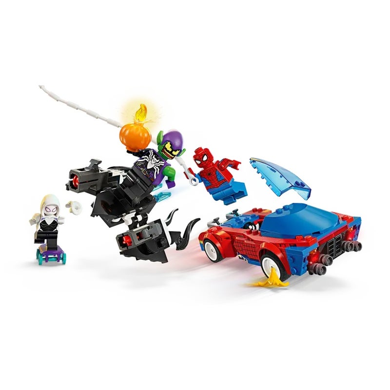 LEGO - Marvel Spider-Man Race Car & Venom Green Goblin 227 Pieces - 76279 - Image 3