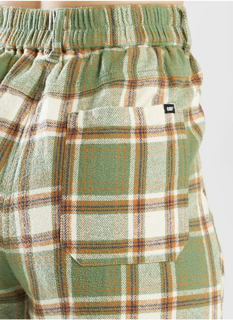 OBEY Pia Flannel Pants