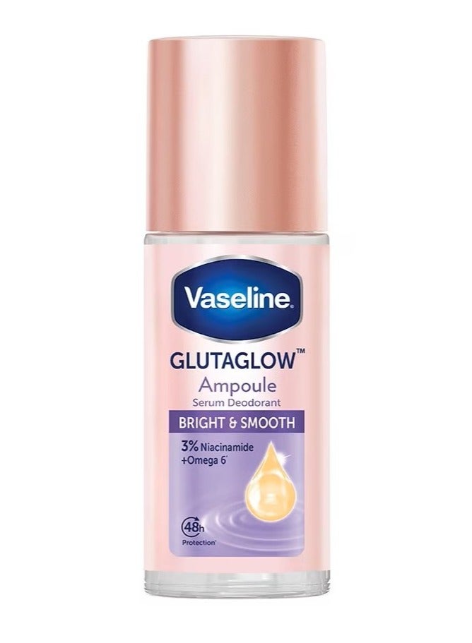 Vaseline Gluta Glow Ampoule Serum Deodorant Bright & Smooth -45ml