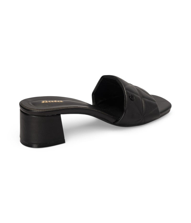 Bata Block Heel Mule Sandals - Image 3