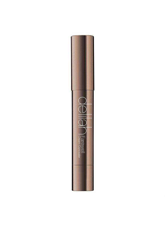 delilah Farewell Cream Concealer - Undetectable Coverage - Delivers Soft, Silky Smooth Skin - Targets Imperfections And Dark Spots - Natural Finish - Vegan Friendly - Paraben Free - Honey - 0.13 Oz - Image 2