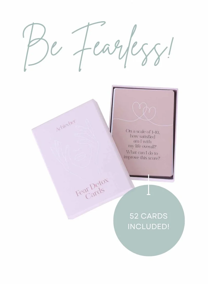 Prickly Pear Achievher 52 Fear Detox Cards
