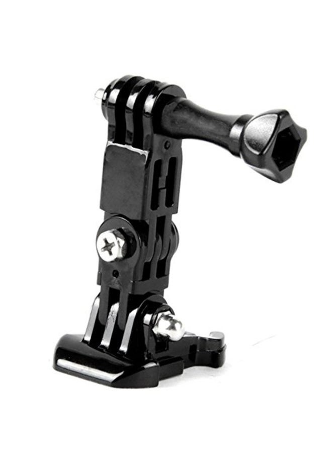 Generic - Universal Accessories For Sports Cameras J-type Adapter Base Adapter Long Screw Integrated Base Selfie Five-finger Ring-Color:gopr Bottle Cap Black - Image 1
