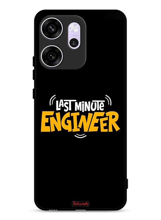 Tolwak Oppo Reno14 F Protective Case Cover Last Minute Engineer - Image 1