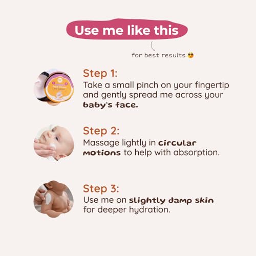 ROOT and SOIL - Pink Lotus & Coconut milk Face cream for Babies | Luxurious Blend of Mango Butter & Pink Lotus Water | Light weight Non greasy formula | 45 grams (3+ months to 8 years) - Image 3