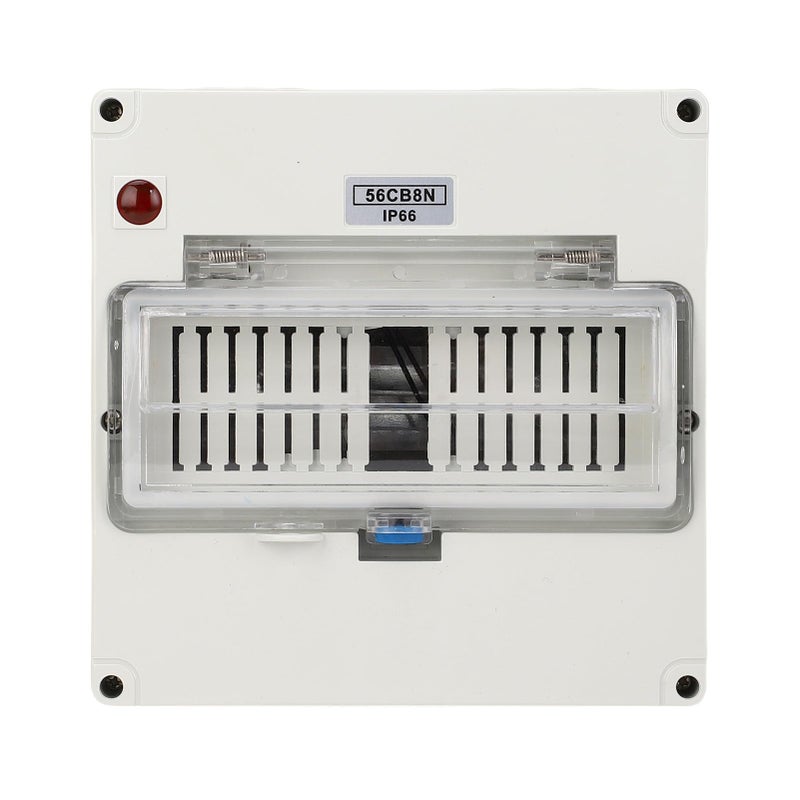 IP66 Waterproof Distribution Box with Circuit Breaker Indicator Light for Solar EV Charging Outdoor Indoor - Image 2
