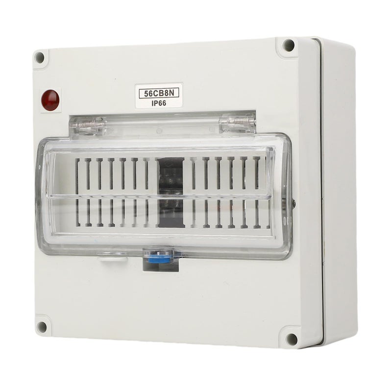 IP66 Waterproof Distribution Box with Circuit Breaker Indicator Light for Solar EV Charging Outdoor Indoor - Image 3