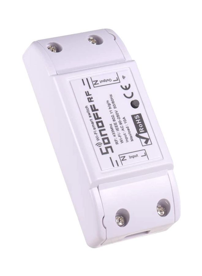 NIBEMINENT Wi-Fi Remote Control Smart Switch White  - Image 1