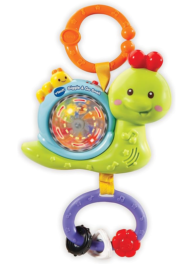 vtech Giggle And Go Snail Light And Spin Tug A Bug 1 Of Piece - Image 1