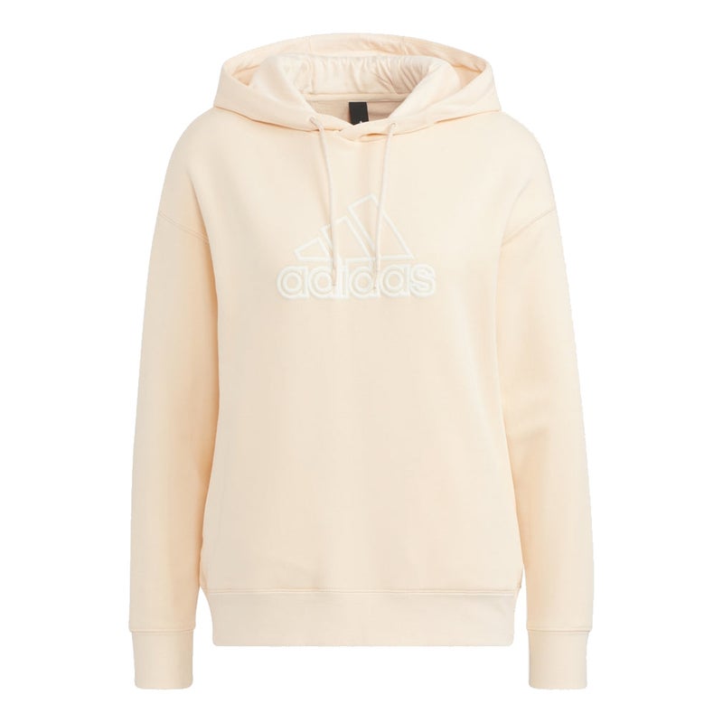 Adidas (WMNS) adidas Ust Hoodie Asia Sizing 'Beige' - Image 1
