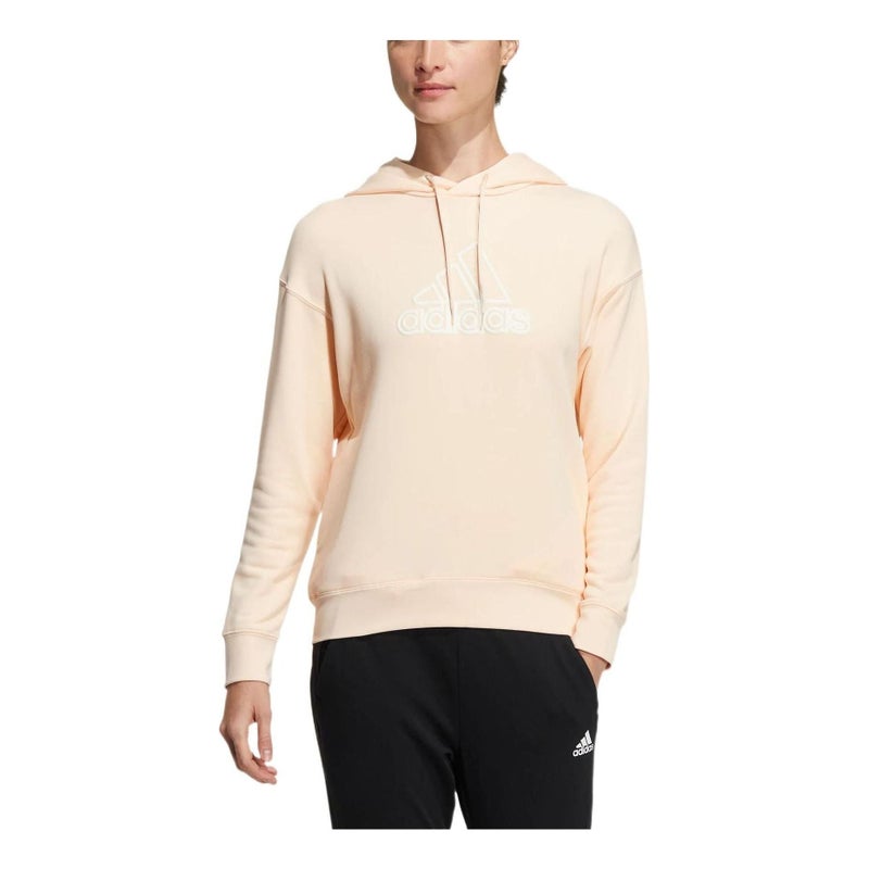 Adidas (WMNS) adidas Ust Hoodie Asia Sizing 'Beige' - Image 2