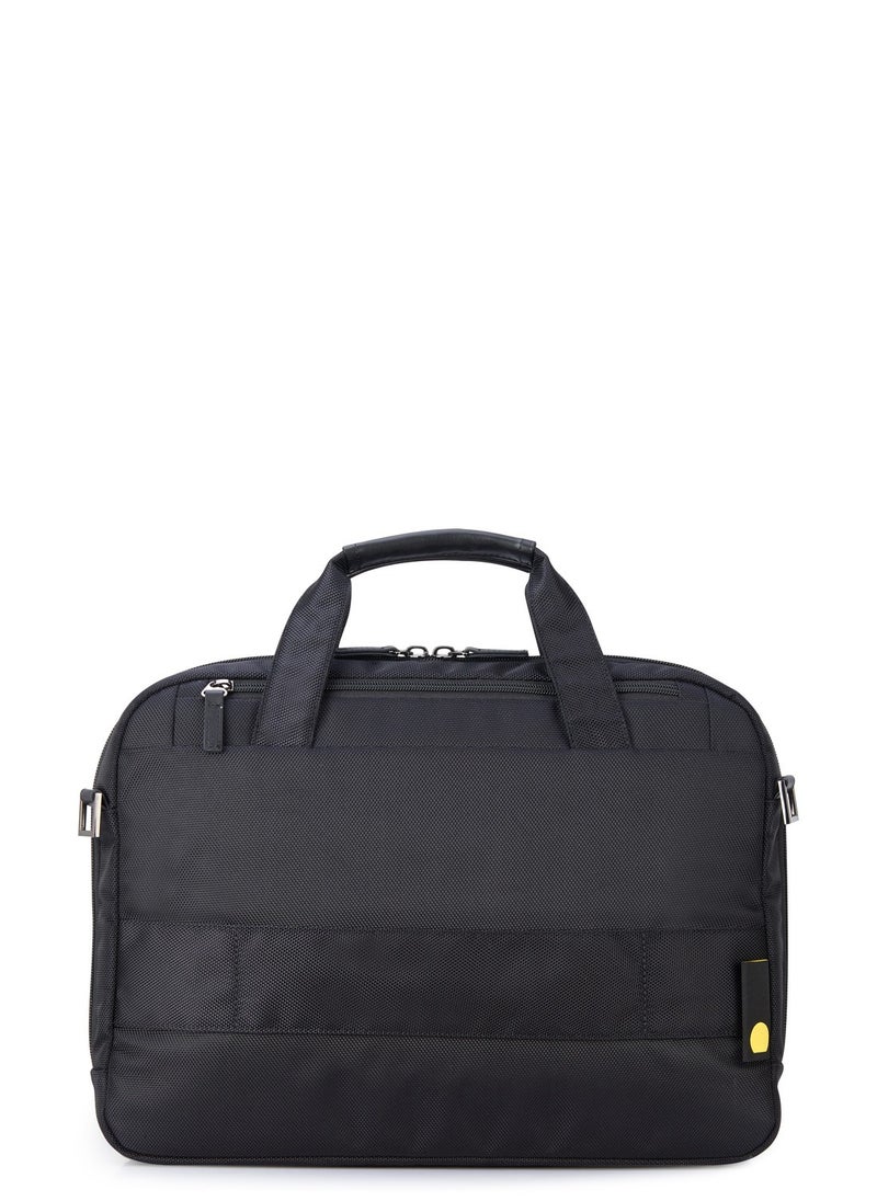 DELSEY Paris Wagram 1 Comparment Satchel Breifecase 15.6 inch Black - 00119916000  - Image 4
