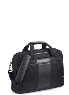 DELSEY Paris Wagram 1 Comparment Satchel Breifecase 15.6 inch Black - 00119916000  - Image 2