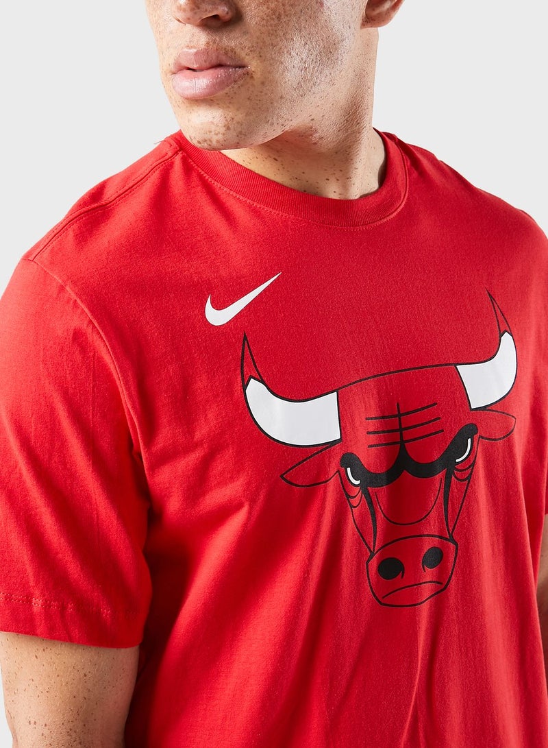 Nike Chicago Bulls Logo T-Shirt - Image 3
