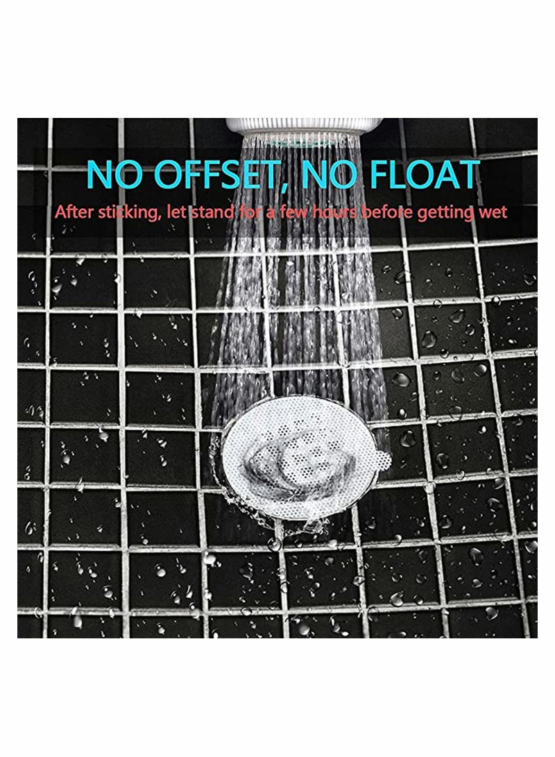 KASTWAVE Drain Hair Catcher 50PCS Disposable Shower Drain Hair Catcher Mesh Stickers Shower Drain Hair Trap Tub Drain Hair Catcher Strainer Large Hole 50pcs - Image 4