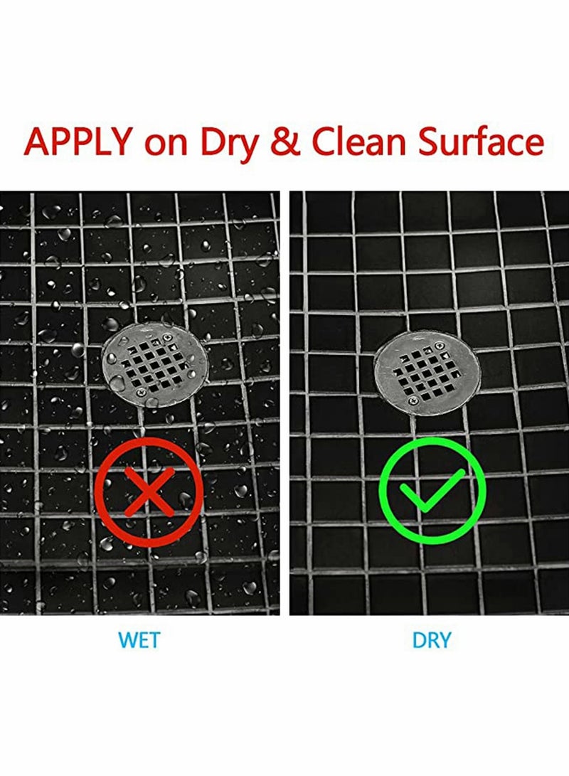 KASTWAVE Drain Hair Catcher 50PCS Disposable Shower Drain Hair Catcher Mesh Stickers Shower Drain Hair Trap Tub Drain Hair Catcher Strainer Large Hole 50pcs - Image 5