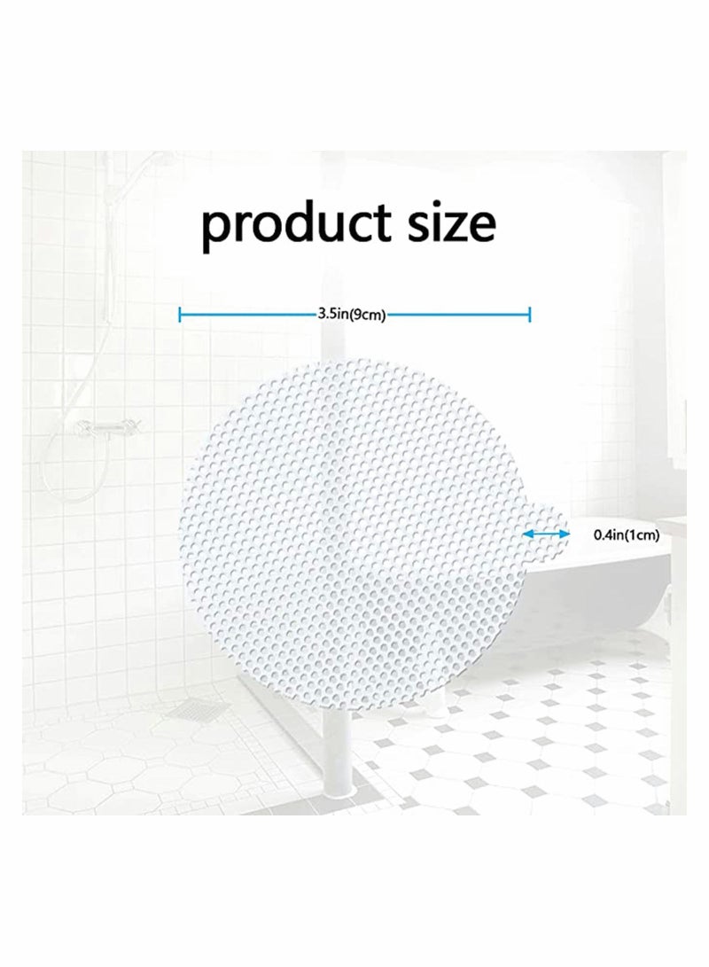 KASTWAVE Drain Hair Catcher 50PCS Disposable Shower Drain Hair Catcher Mesh Stickers Shower Drain Hair Trap Tub Drain Hair Catcher Strainer Large Hole 50pcs - Image 2