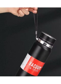 QSHOP QSHOP®Vacuum Insulated Stainless Steel Thermal Bottle, Leakproof BPA Free Coffee Tea Sports Bottle for Travel to Keep Drinks Hot or Cold  - Image 3