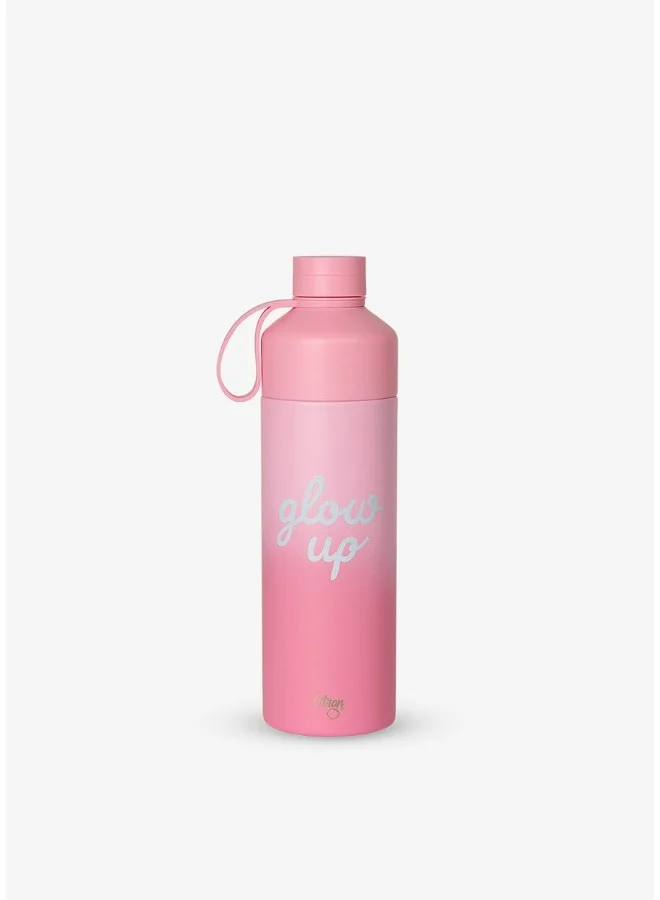 Citron Citron - Glow Up Duo Sip Stainless Steel Thermal Water Bottle - Pink - 750 ml