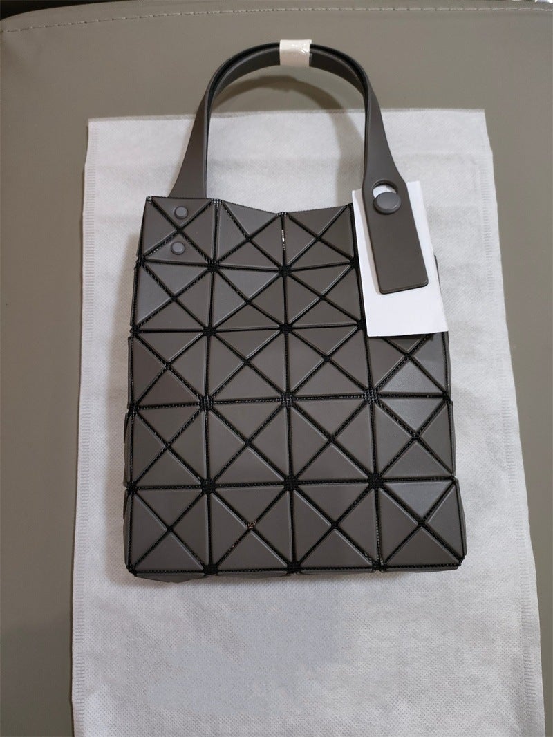 4 × 5 Grid Small Square Box New Diamond Geometric Shoulder Bag Casual Fashion Handbag Bright Face Tote Women'S Bag - Image 1