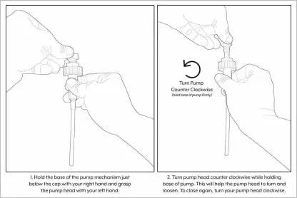 FUTURA MARKET Empty Plastic SanitizerLotionShampooCreamLiquid Dispenser Pump Bottle Pack of 2 500Ml Each - Image 2