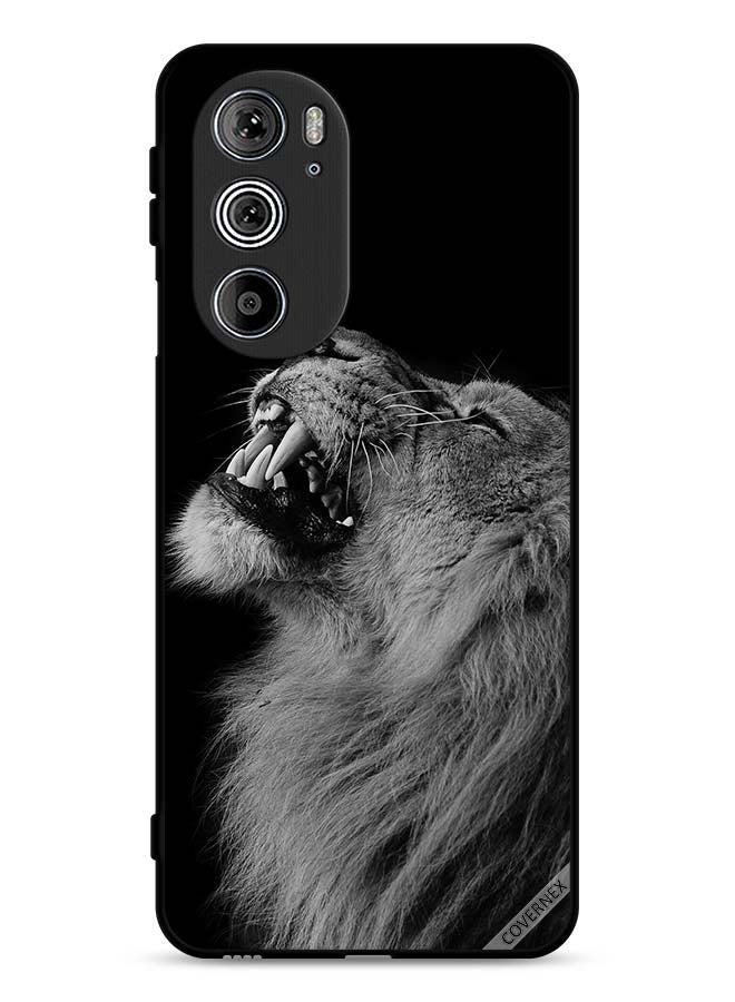 Covernex Motorola Edge 30 Pro Protective Case Cover Rejoicing Lion - Image 1