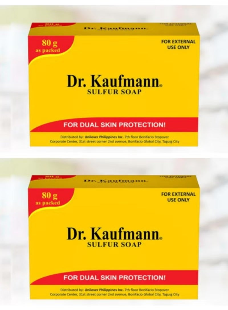 Dr. Kaufmann Xps Sulfur Soap For Dual Skin Protection 80 g Pcs - Image 2