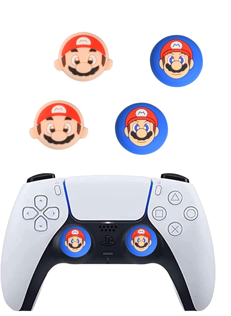 4-Piece Galaxy Thumb Grip Set For PS4/PS5 Controllers ﻿ - Image 1