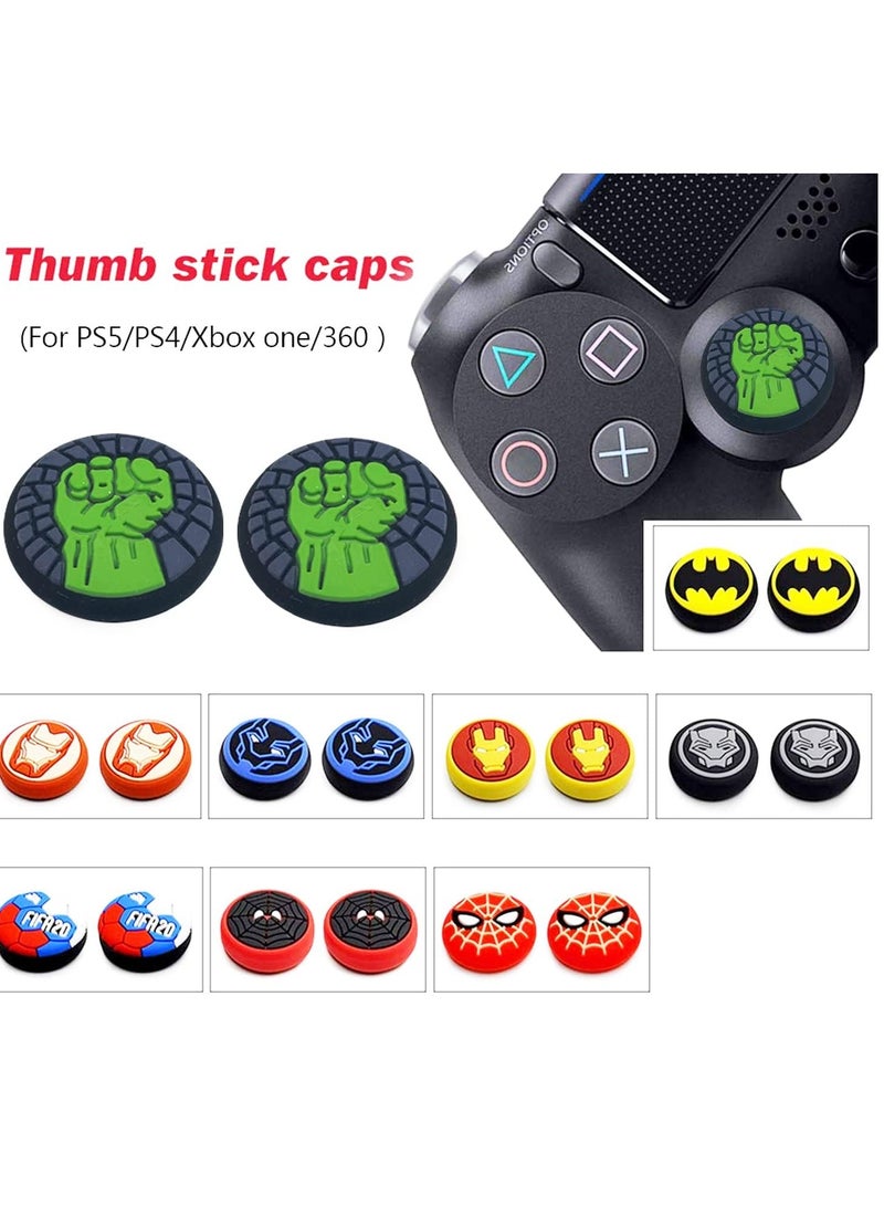 4-Piece Galaxy Thumb Grip Set For PS4/PS5 Controllers ﻿ - Image 5