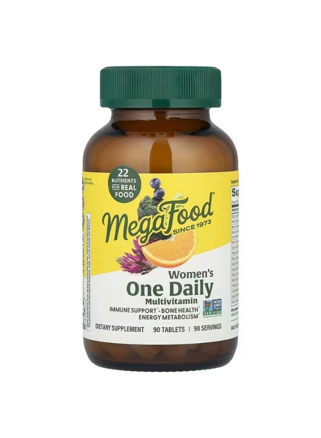 ميغافود‏, فيتامينات متعددة لمرة واحدة للنساء يوميًا ، 90 قرصًا